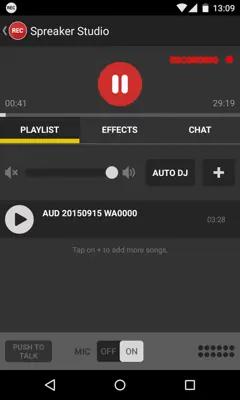 Spreaker Studio android App screenshot 4